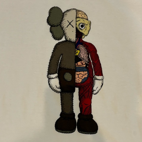 KAWS x Uniqlo Flayed Tee, XS - Picture 5 of 10